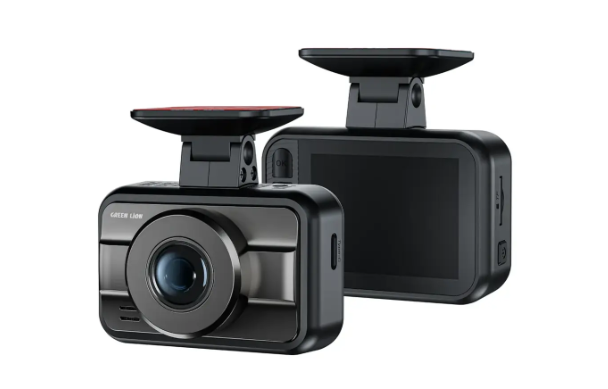 Green Lion GC-700 Dash Cam with Super Night Vision & GPS Function - Black