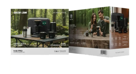 Green Lion V-60 Pro Coffee Maker Set Green Lion V-60 PRO 7 in 1 Coffee Maker Set.webp Green Lion V-60 Pro Coffee Maker Set