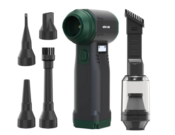 Green Lion Air Master Blower & Vacuum Cleaner - Black