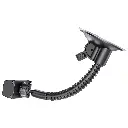 Green Lion GV-550 Heavy Duty Windshield Car Phone Mount - Black