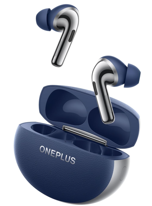 ONEPLUS Buds Pro 3 Wireless Earbuds, Dual Drivers in-Ear Buds, Dual DACs, Dynaudio EQs, Up to 50dB Adaptive Noise Cancellation, Up to 43Hrs Battery (Sapphire Blue)