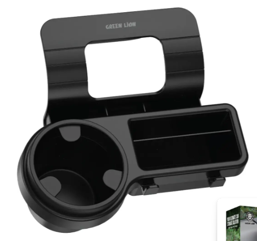 Green Lion Car Window Organizer - Black
