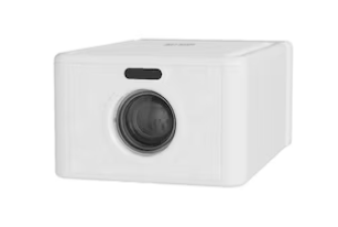 Green Lion GALAXY Portable Projector, 30000+ Hours LED Lifespan, 720P HD, 1GB/8GB Storage, 90° Rotation, 23.5cm Height Adjustable, Wi-Fi, Bluetooth 5.0, Remote Control – White