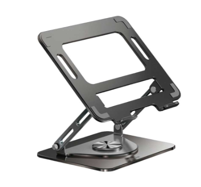 Green Lion 360 Rotatable Laptop Stand - Black