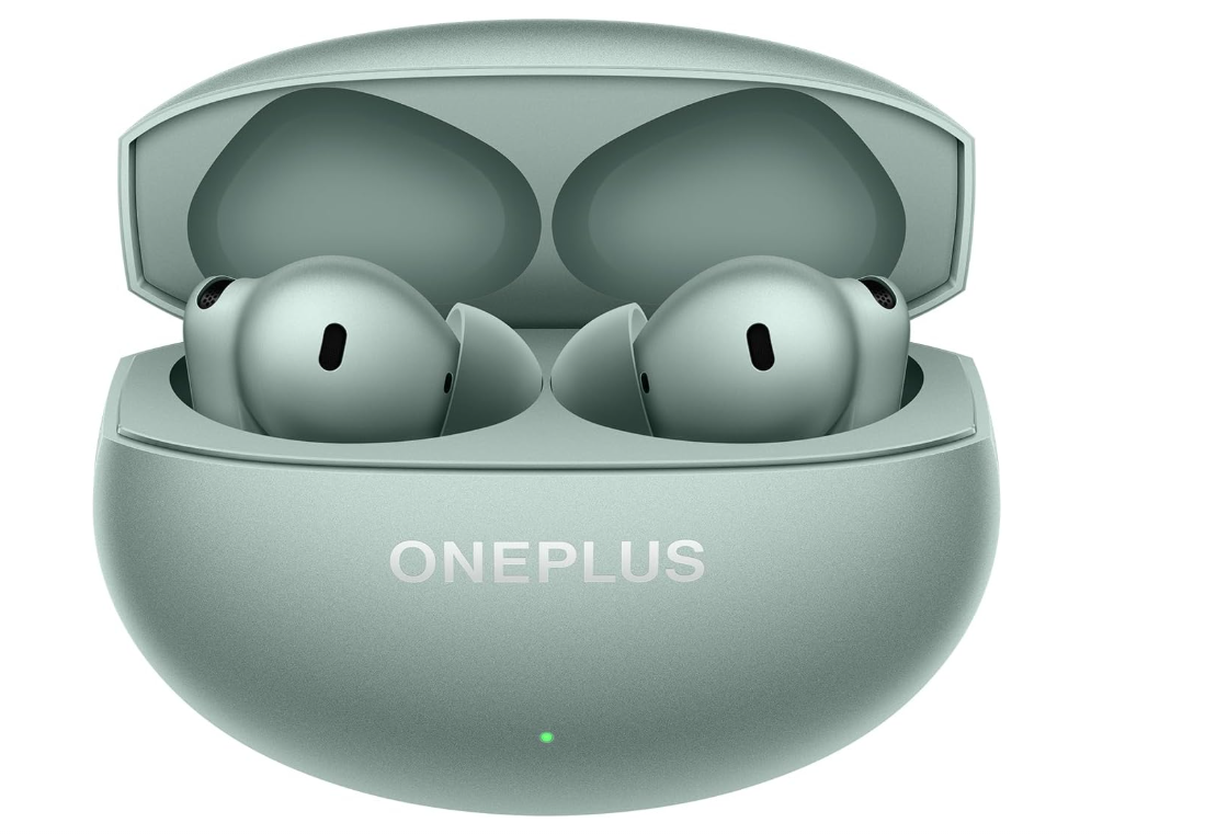 nePlus Buds 4 Wireless Earphones, 45H Battery Life, Intelligent Noise Reduction, 55dB ANC Double Driver, Dedicated DACs and LHDC 5.0, Green Visit the OnePlus Store
