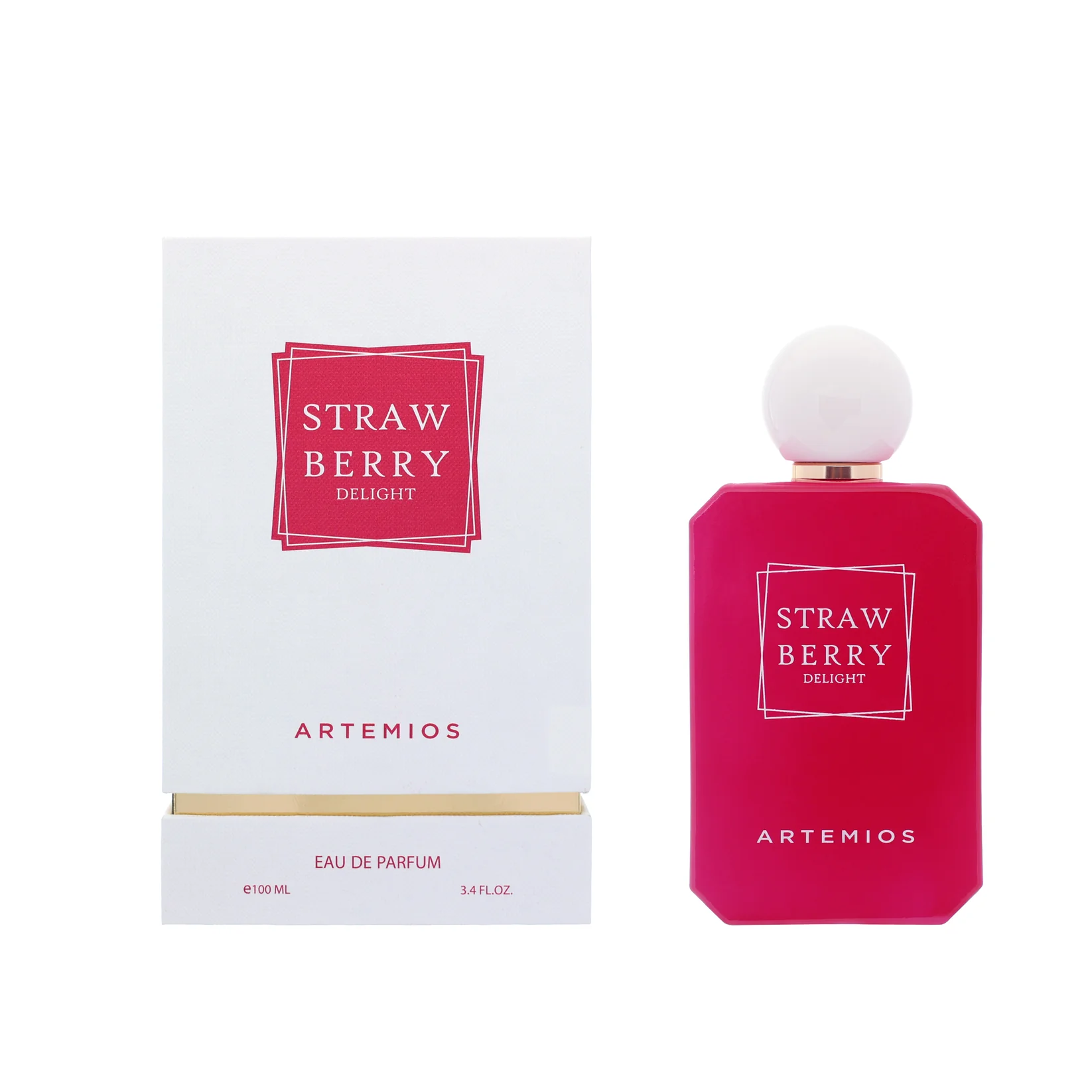Aalam Al Zaafran Perfumery Artemios Strawberry Delight Eau De Parfum 100ml – Floral Fruity Gourmand Perfume for Women
