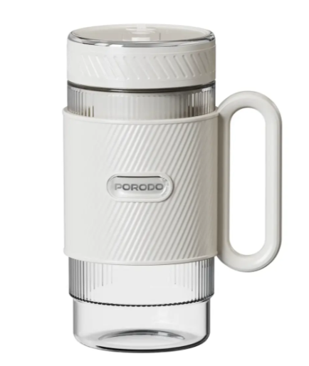 Porodo Lifestyle Portable Dual-Cup Smoothie Blender - White