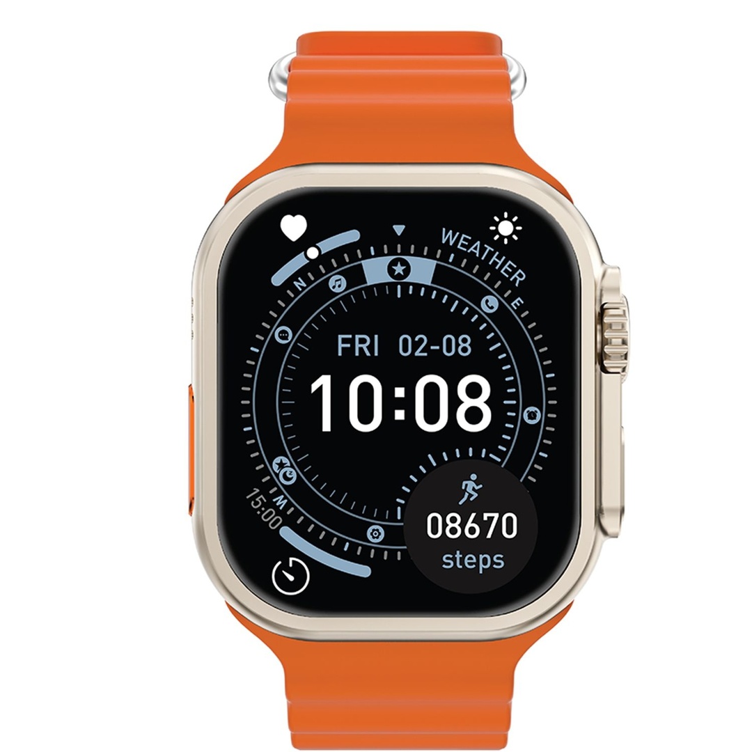 Green Lion Ultra Lite 2.01'' Tft Ips Display Smart Watch - Titanium