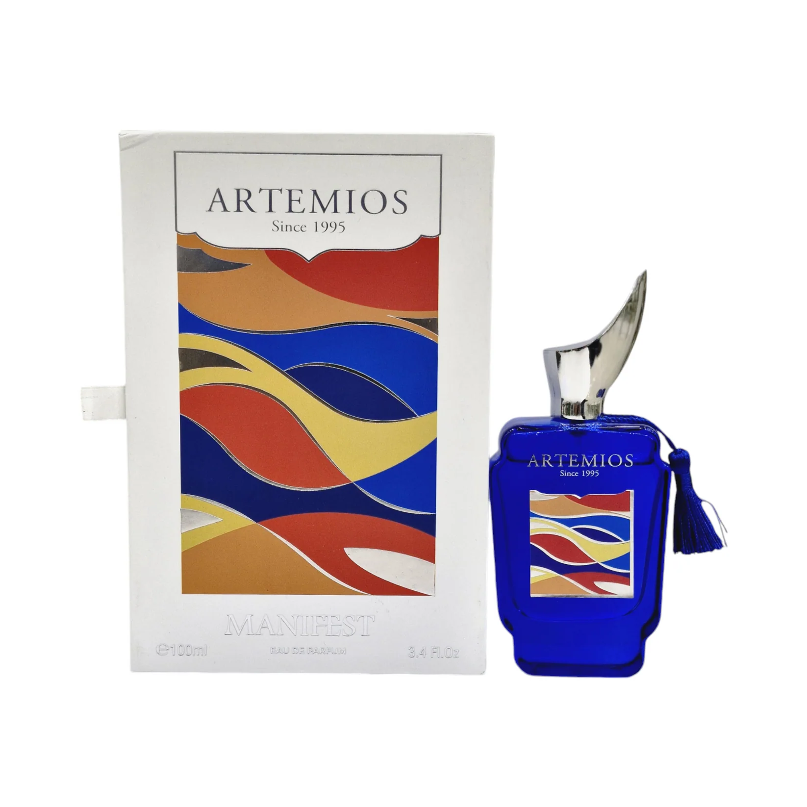 Aalam Al Zaafran Perfumery  Artemios Manifest Eau De Parfum 100ml – Citrus Aromatic Perfume for Men