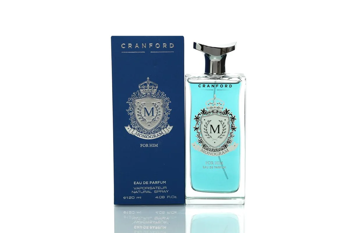 Cranford Monogram For Him Eau De Parfum 120ml – Woody Aromatic Perfume for Men