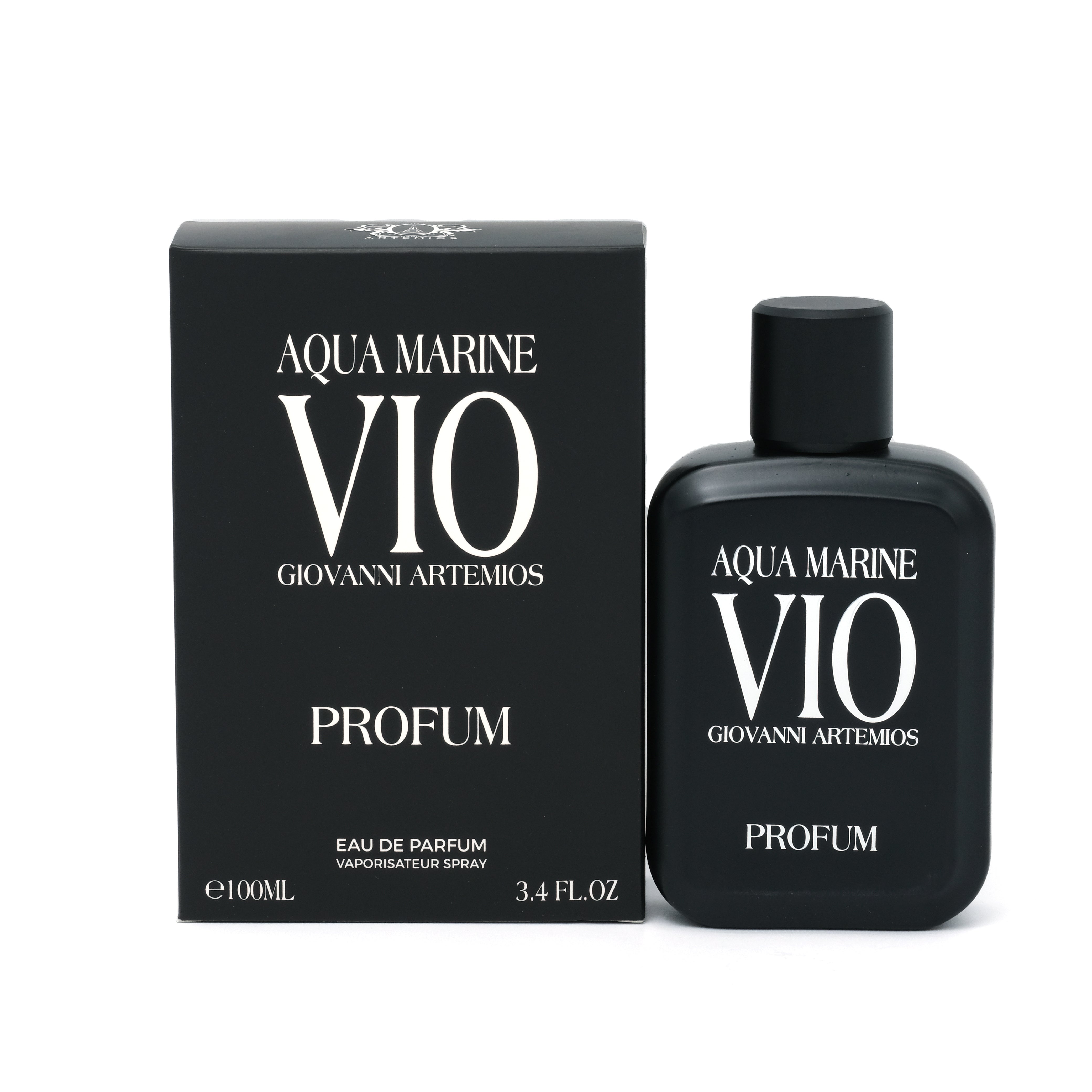 Aalam Al Zaafran Perfumery Artemios Aqua Marine Vio Giovanni Profum Eau De Parfum 100ml – Aromatic Aquatic Perfume for Men