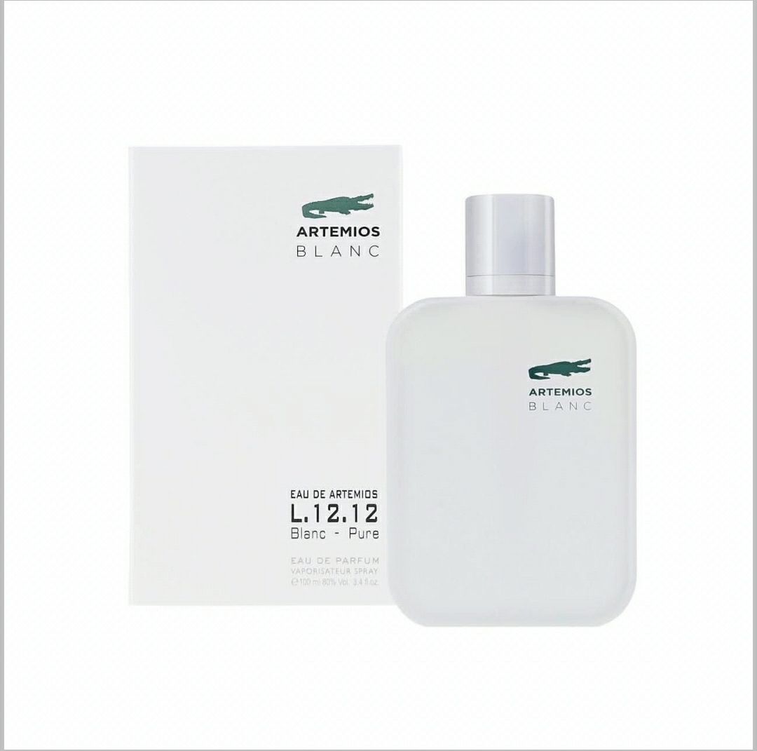 Aalam Al Zaafran Perfumery Artemios L.12.12 Blanc-Pure Eau De Parfum 100ml – Woody Aromatic Perfume for Men