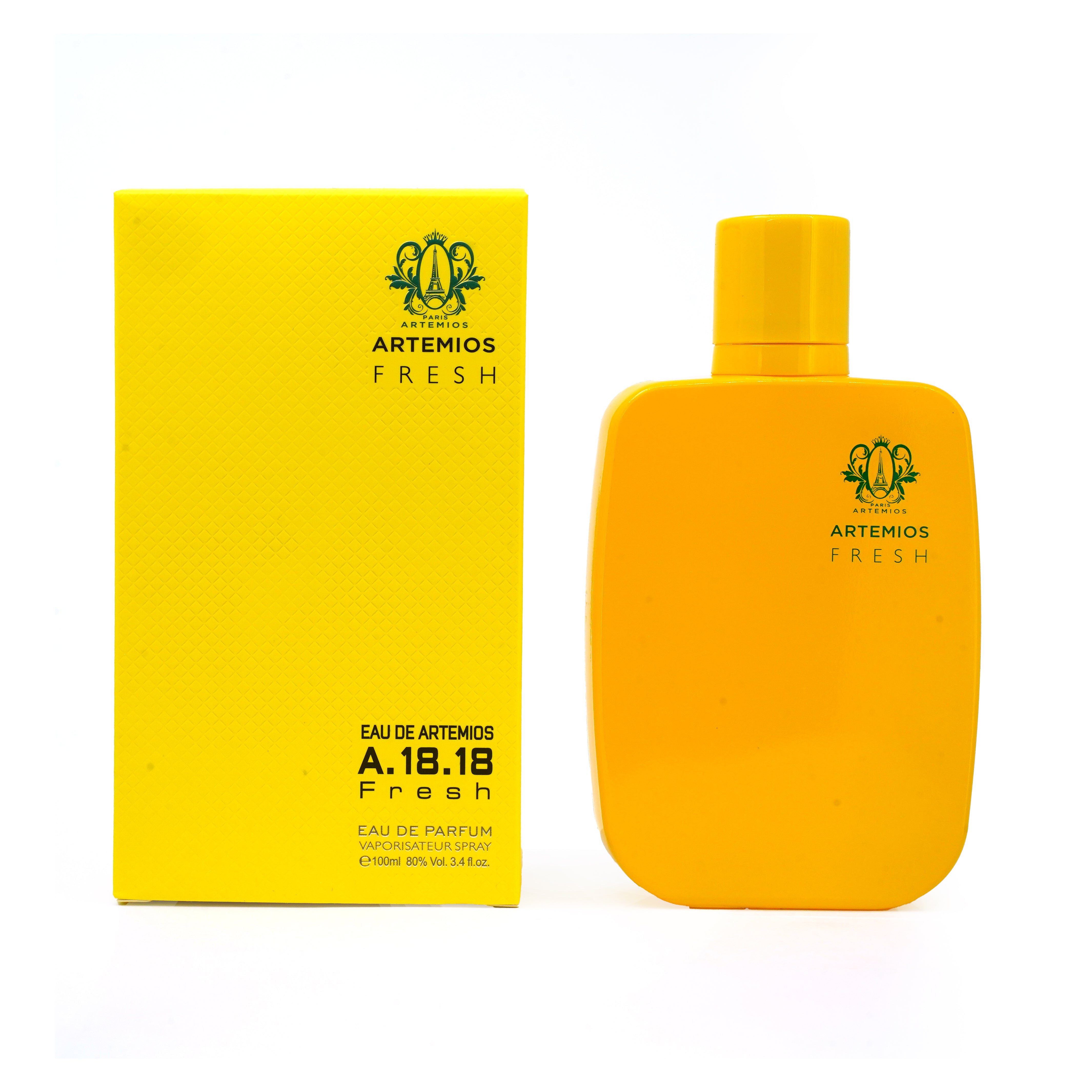 Aalam Al Zaafran Perfumery  Artemios A.18.18 Fresh Eau De Parfum 100ml – Aromatic Fruity Perfume for Men