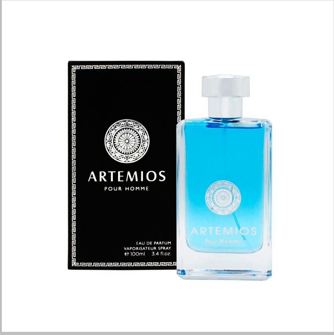 Aalam Al Zaafran Perfumery Artemios Pour Homme Eau De Parfum 100ml – Aromatic Fougère Perfume for Men