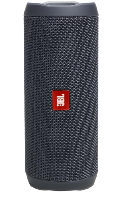 مكبر صوت JBL Flip Essential 2 محمول مقاوم للماء، أسود - JBLFLIPES2، بلوتوث