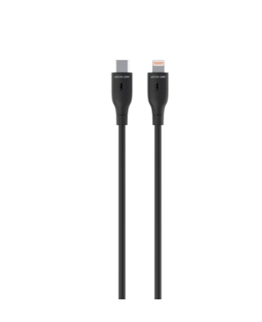 كابل USB - C إلى Lightning PVC من Green Lion - أسود
