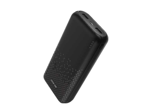 Green Lion Rome Ultra Slim Power Bank 20000mAh - Black