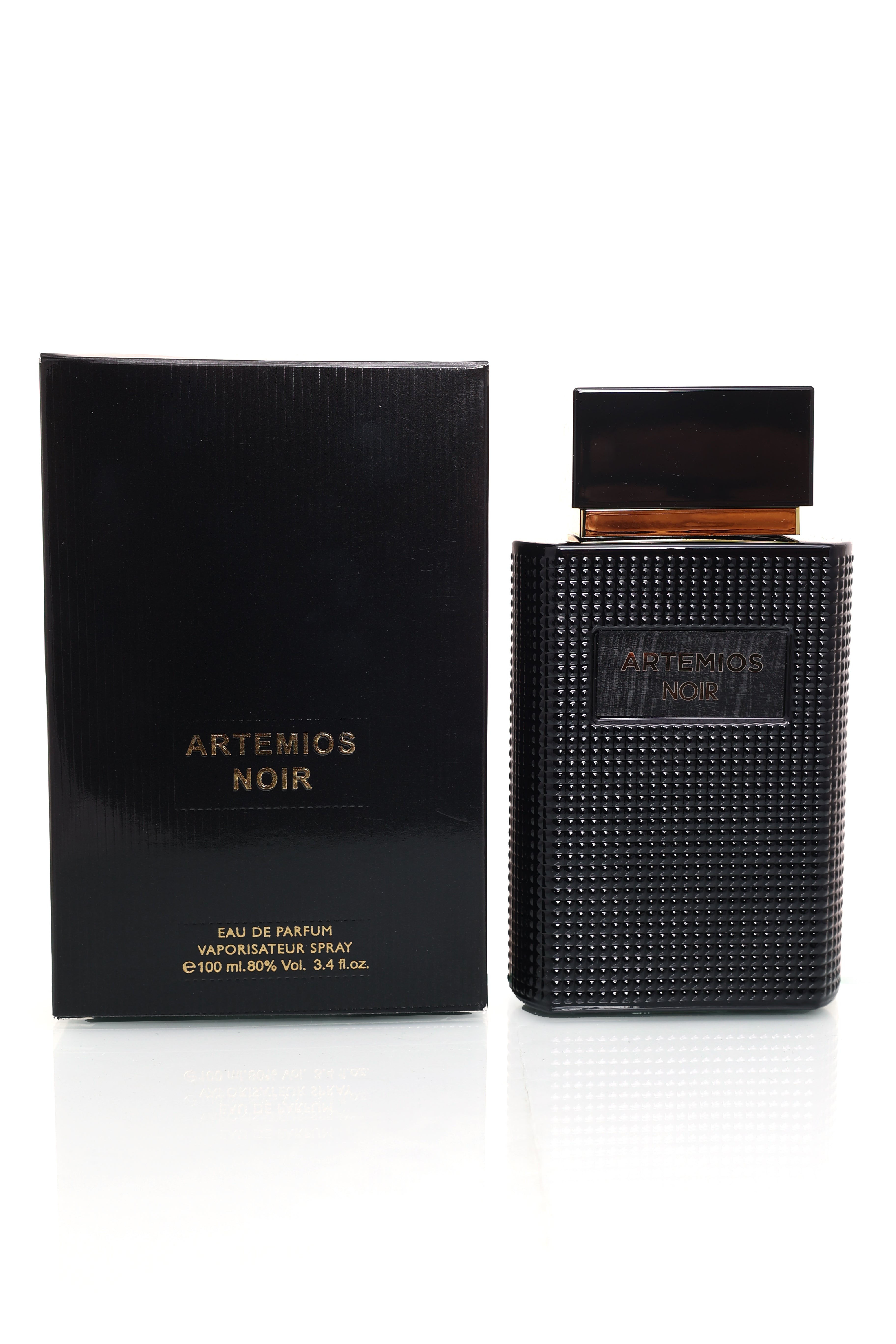 Aalam Al Zaafran Perfumery Artemios Noir Eau De Parfum 100ml – Amber Woody Perfume for Men