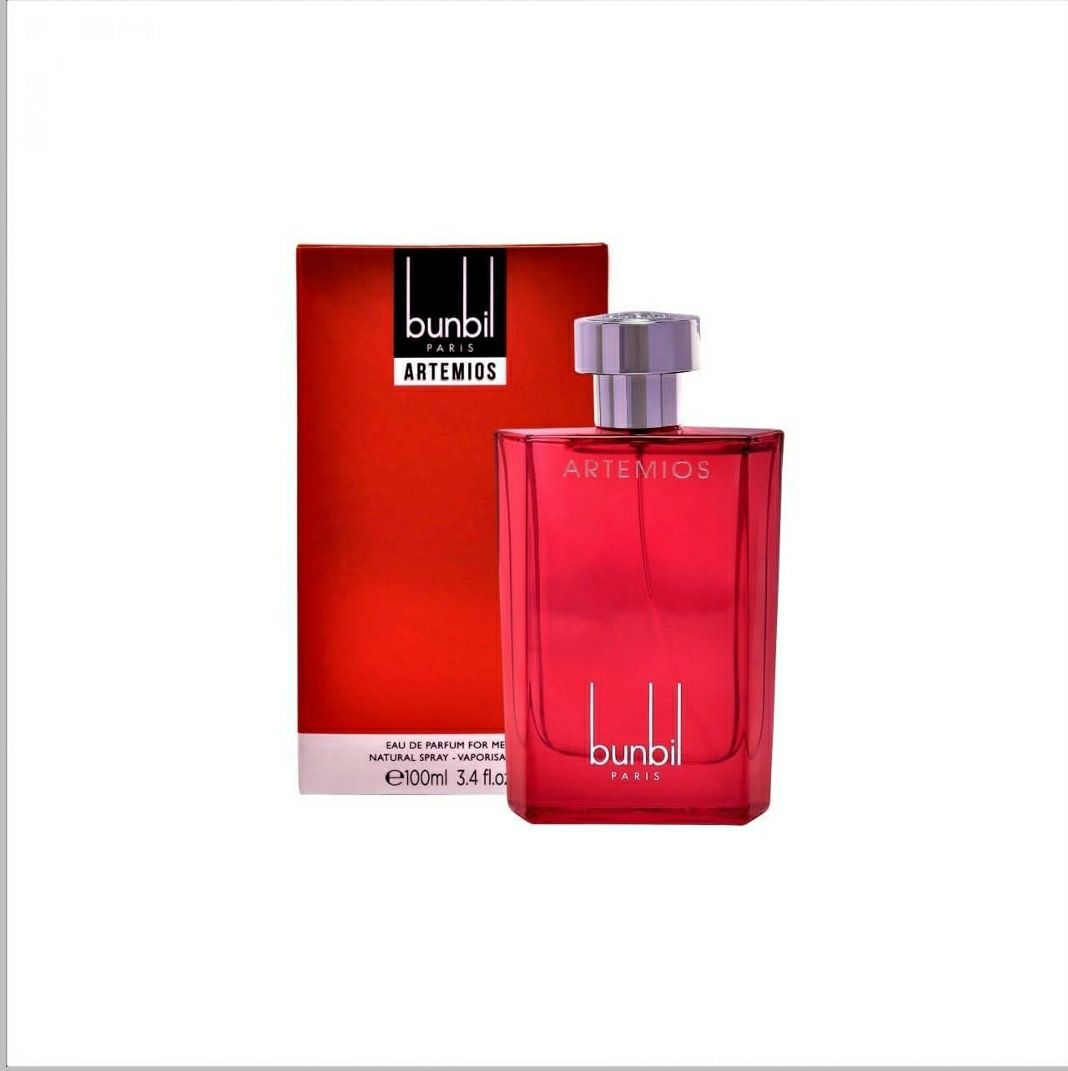 Aalam Al Zaafran Perfumery Artemios Bunbil Red Eau De Parfum 100ml – Amber Woody Perfume for Men