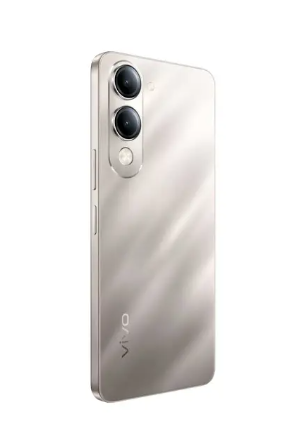هاتف ذكي Vivo Y29s 5G بسعة 128 جيجابايت و6 جيجابايت رام باللون الذهبي التيتانيوم ويدعم شريحتي اتصال