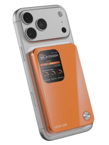 Green Lion G-Mag 3-in-1 Power Bank - Orange