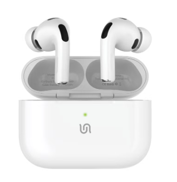 سماعات أذن ANC Pro 3 لاسلكية حقيقية مع وقت تشغيل 20 ساعة/إصدار بلوتوث 5.4/ منفذ شحن USB - C/مساعد صوتي/شحن لاسلكي - أبيض