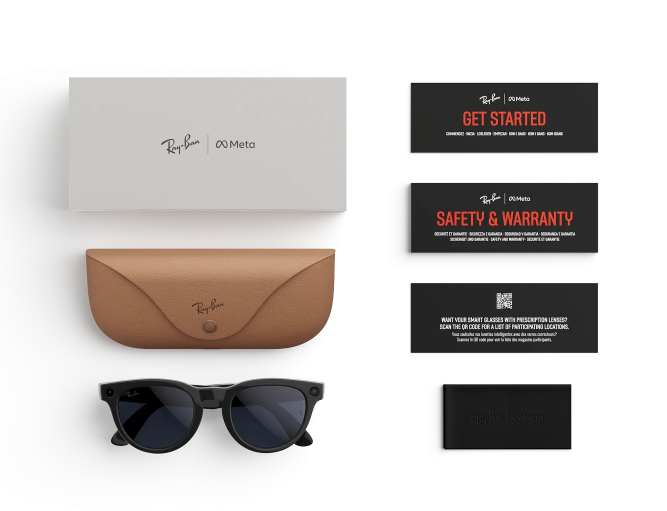 Meta RAY-BAN Headliner (Gen 2) -  Shiny Black