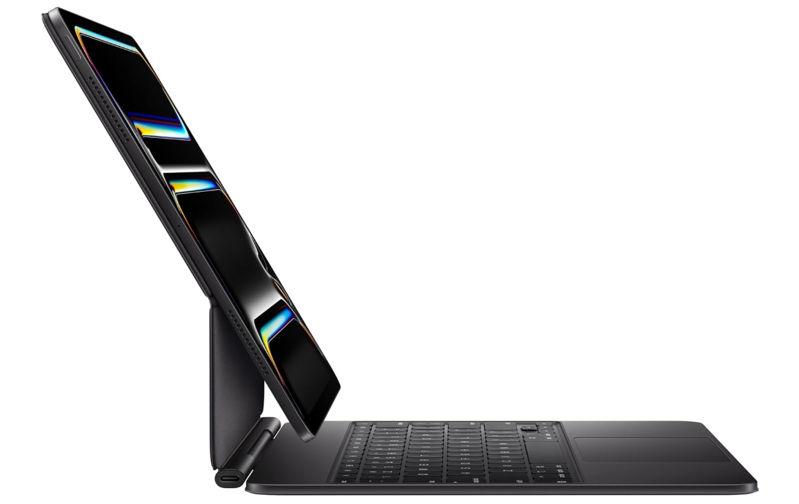 Apple Magic Keyboard for iPad Pro 13‑inch (M4) - اللغة الإنجليزية العالمية - أسود