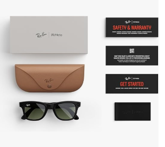 Meta Eyewear Ray-ban | Meta Smart Glasses Sunglasses (pack of 1)