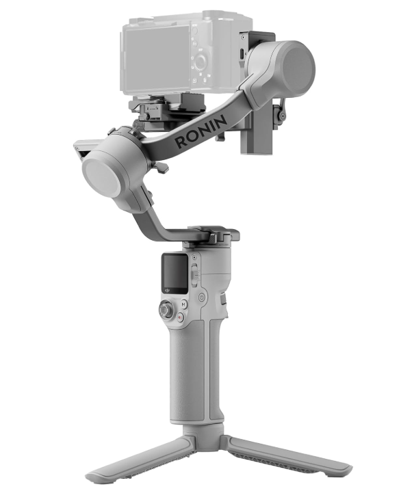 DJI RS 4 Mini, Gimbal Stabilizer for Camera Canon/Sony/Panasonic/Nikon/Fujifilm, Auto Axis Locks, 2kg/4.4lbs Payload, Camera Gimbal, Native Vertical Shooting, UAE Version, Official Warranty Support