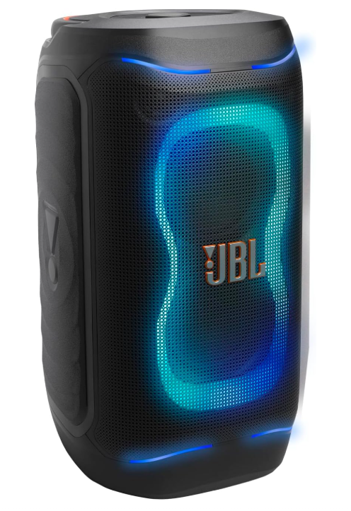 JBL PartyBox 130 مكبر صوت محمول للحفلات مع صوت JBL Pro بقوة 200 واط، عرض ضوئي ديناميكي، تعزيز صوت AI، وقت تشغيل 15 ساعة، IPX4 مقاوم للرذاذ، مدخلات الميكروفون والغيتار، دعم Auracast™