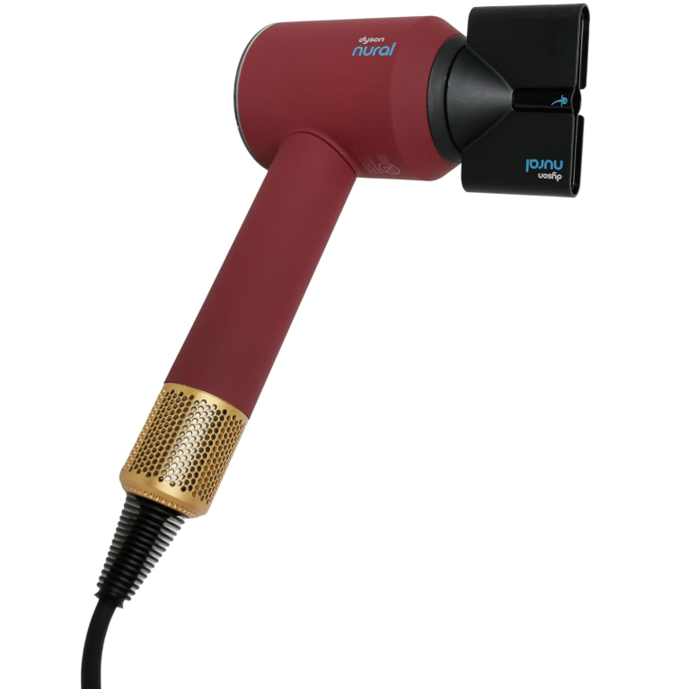 Dyson Supersonic Nural Hair Dryer In Red Velvet & Gold - International Version