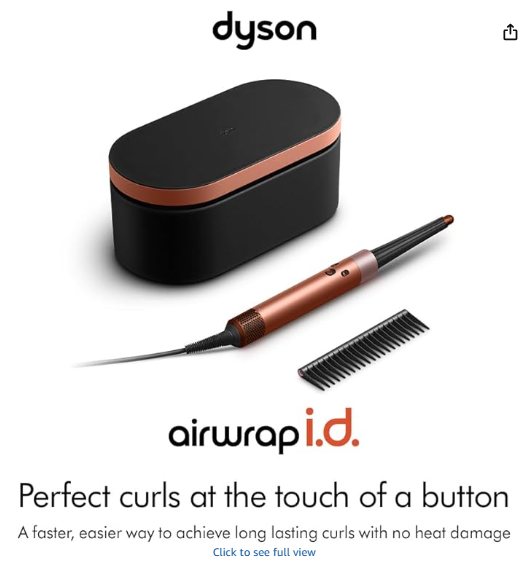 Dyson Airwrap I.D. Multi-Styler And Dryer Straight+Wavy