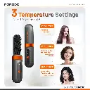 Porodo Lifestyle Portable Heated Styling Brush - Black