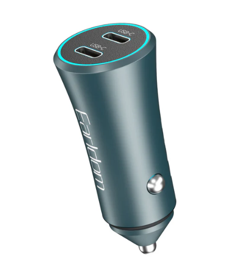 شاحن سيارة 60W2C Earldom ES - CC51