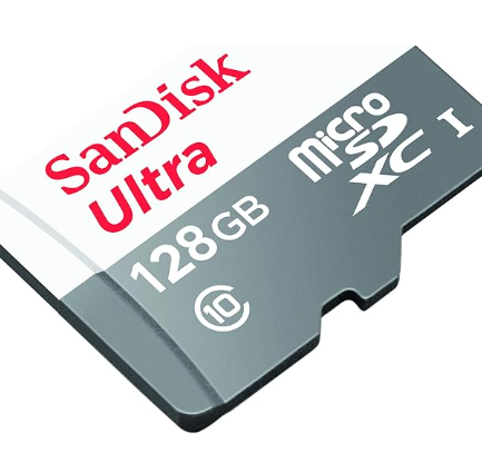 SanDisk 128GB Ultra Upto 100MB/s UHS-I Class 10 microSDXC Card-SDSQUNS-128G-GN6MN
