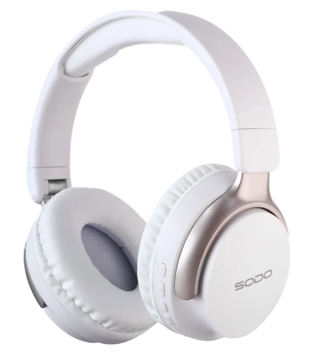 سماعة رأس بلوتوث سودو SD1103 - أبيض