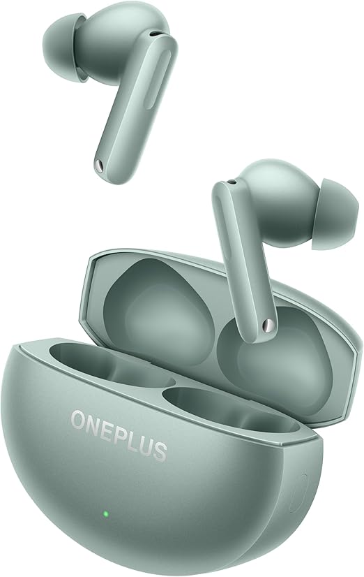 OnePlus Buds 4 سماعات أذن لاسلكية تعمل بالبلوتوث، زين جرين، E513A، داخل الأذن، لاسلكية حقيقية مع إلغاء الضوضاء النشط