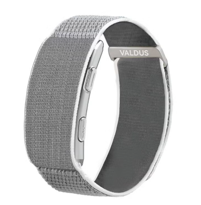 VALDUS New Vitro Smart Bracelet ECG Health Tracker Sports Fitness Heart Rate Blood Pressure Men Women Wristband for iOS Android - silver