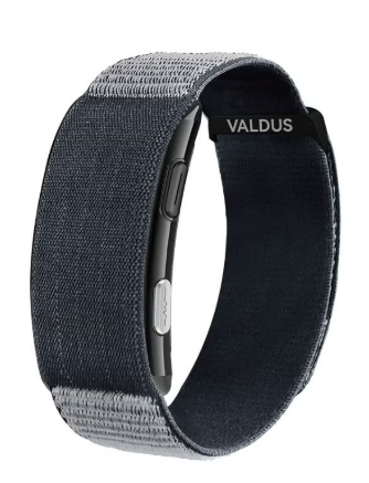 VALDUS New Vitro Smart Bracelet ECG Health Tracker Sports Fitness Heart Rate Blood Pressure Men Women Wristband for iOS Android - black