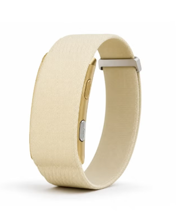 VALDUS New Vitro Smart Bracelet ECG Health Tracker Heart Rate Monitor Blood Pressure Men and Women Wristband for iOS Android - Golden