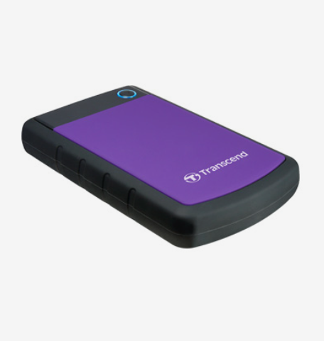 Transcend StoreJet 25H3 4TB USB 3.1 Gen 1 محرك أقراص ثابت محمول بنفسجي