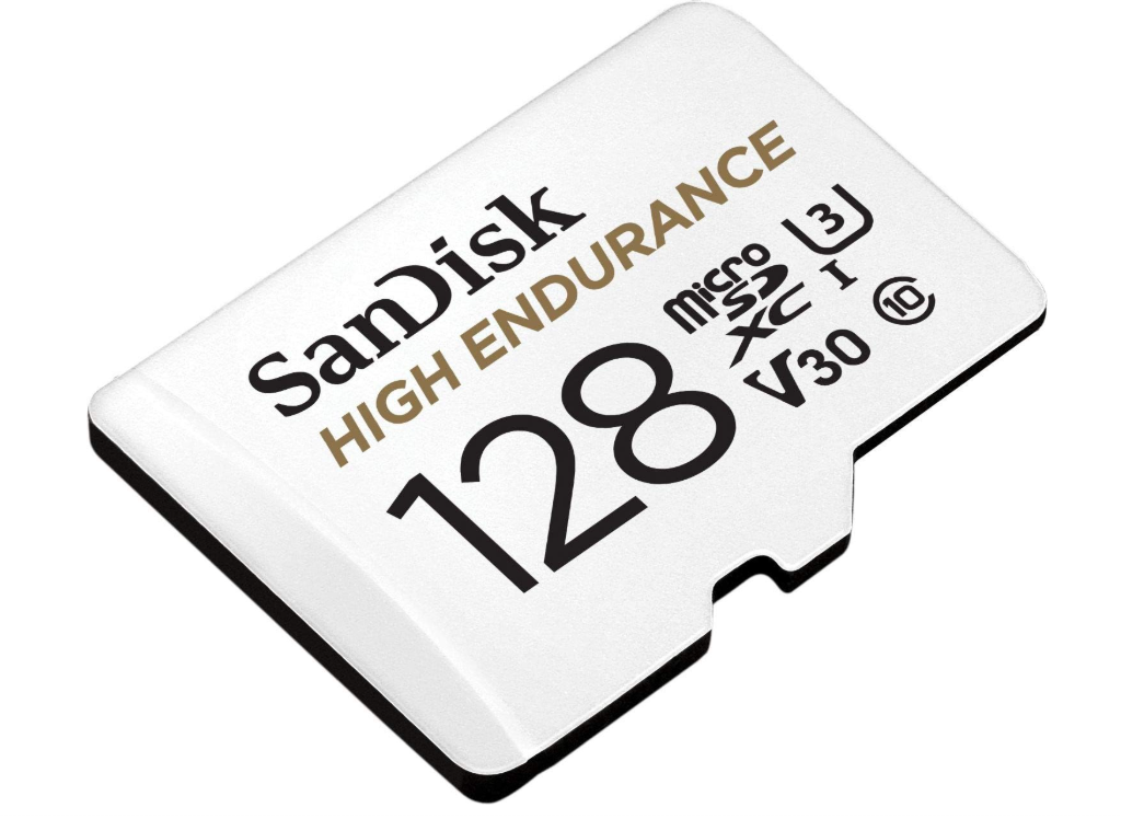 Sandisk 128Gb High Endurance Video Microsdxc Card With Adapter For Dash Cam And Home Monitoring Systems - C10, U3, V30, 4K Uhd, Micro Sd Card - Sdsqqnr-128G-Gn6Ia…