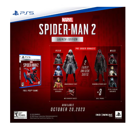Marvel's Spider – Man 2 - إصدار الإطلاق - playstation _5_ps5