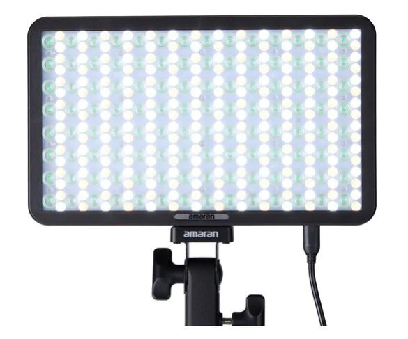 طقم لوحة إضاءة متنقلة Amaran Pano 60C RGB COB