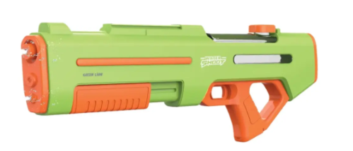 Green Lion GN65-Dual Electric and Manual Water Gun Yellow green