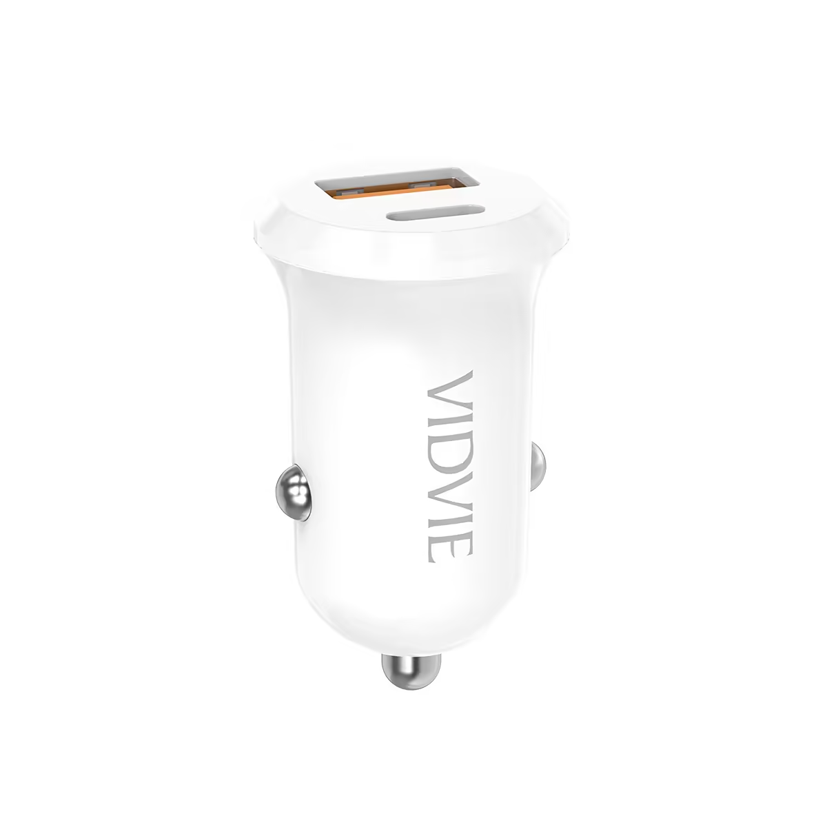 فيدفي CC546 شاحن سيارة سريع 30 واط بمنفذي USB-C PD وUSB-A