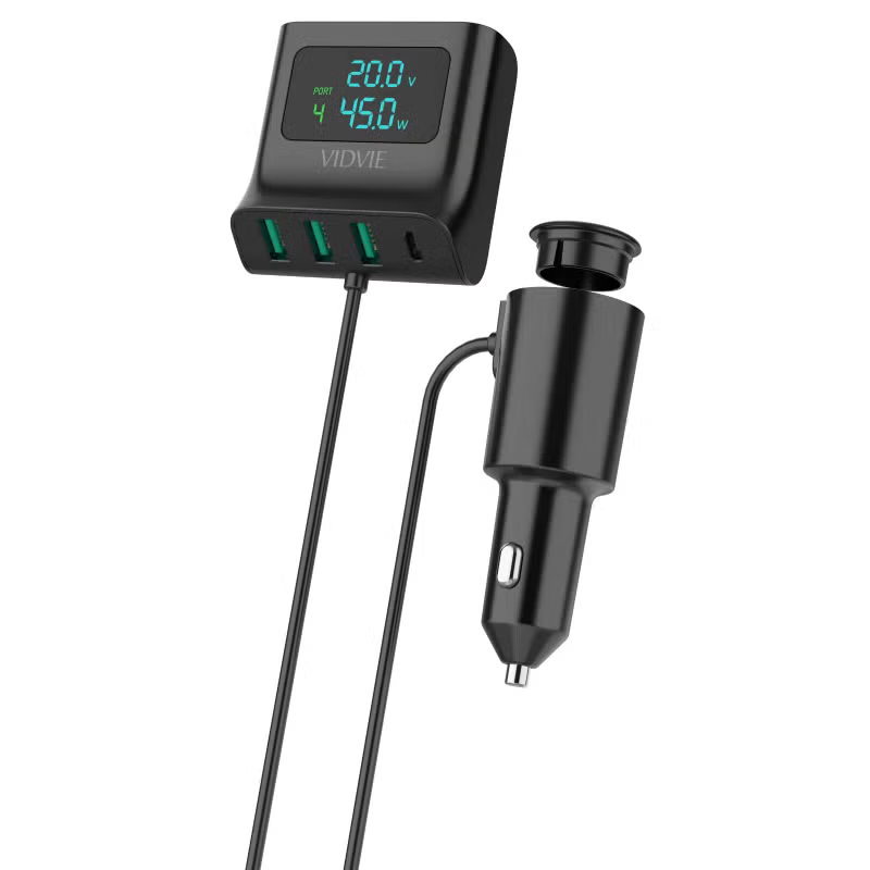 VIDVIE CC527 150W Car Charging HUB with Multiple Ports