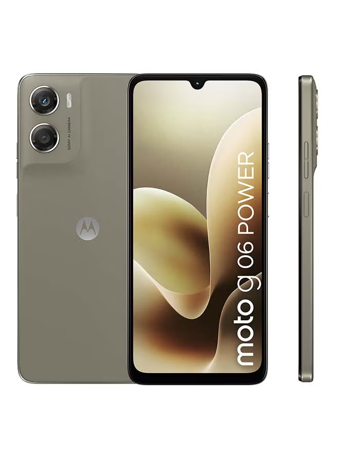 G06 Power 4G ثنائي الشريحة بانتون لوريل أوك (كاكي) 4 جيجابايت رام 256 جيجابايت - إصدار الشرق الأوسط