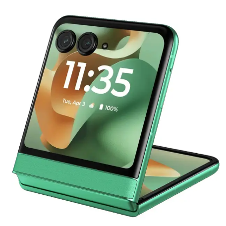 Motorola Razr 60 5G 256GB 8GBRAM Pantone Spring Bud + Moto Buds + حماية للشاشة لمدة 6 أشهر